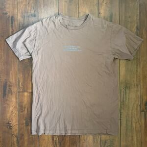 Post Malone Tour T Shirt Mens L Brown If Yall Werent Here Id Be Crying 2023